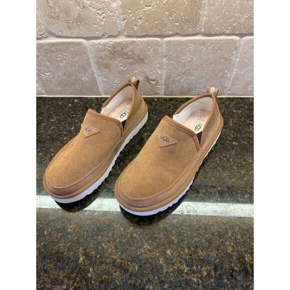 UGG Men’s Romeo Corduroy Slippers Size 7 LIKE NEW - Picture 2 of 7